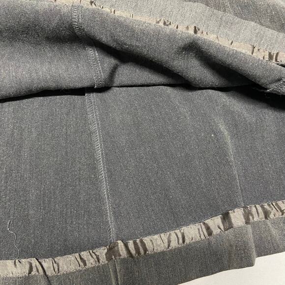 East 5th Skirt Gray Godet Style Trumpet Side Zipper Wide Waist  Size 12 EUC - Picture 8 of 11